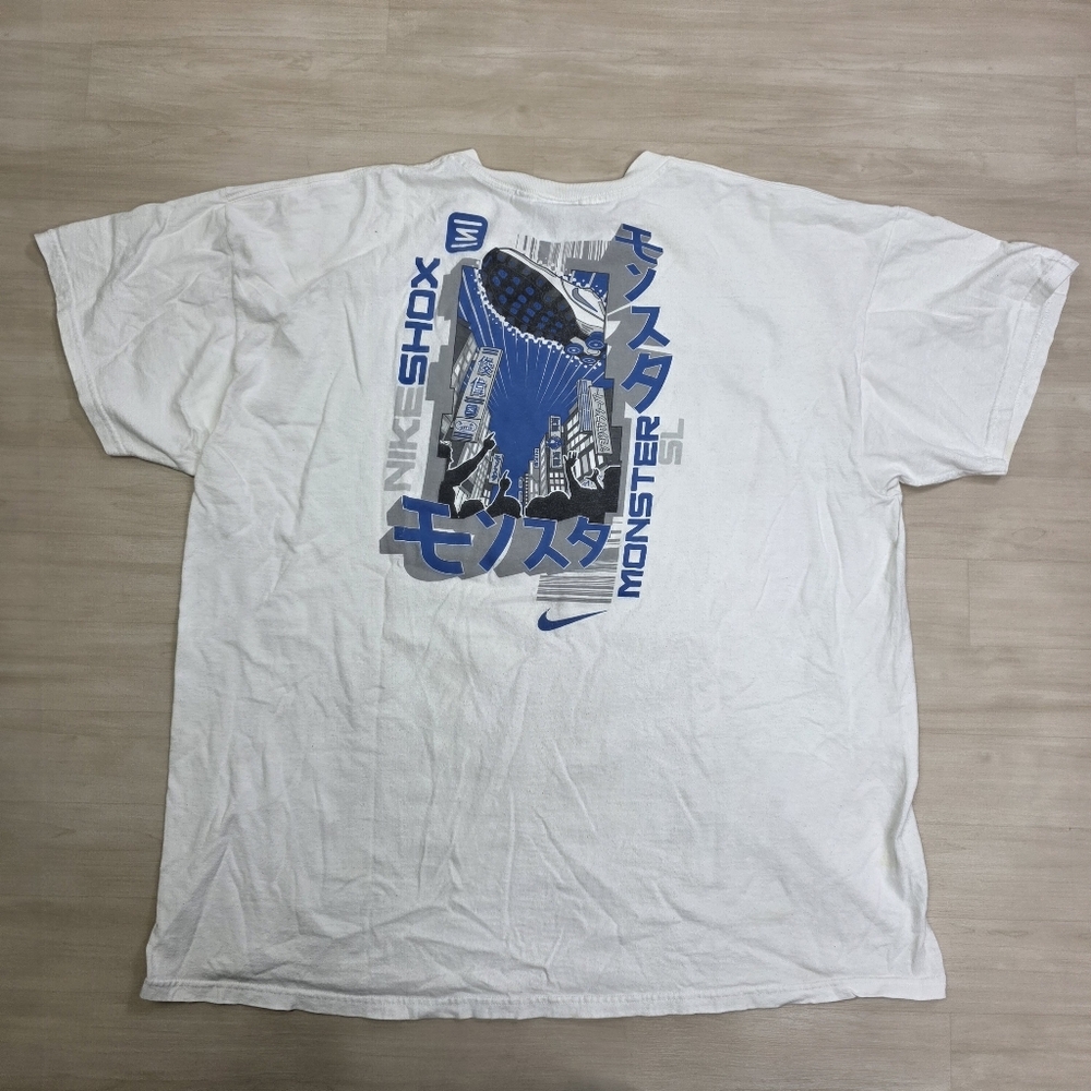 Vintage Nike Shox Monster SL Shoe Shirt Size XXL Streetwear READ